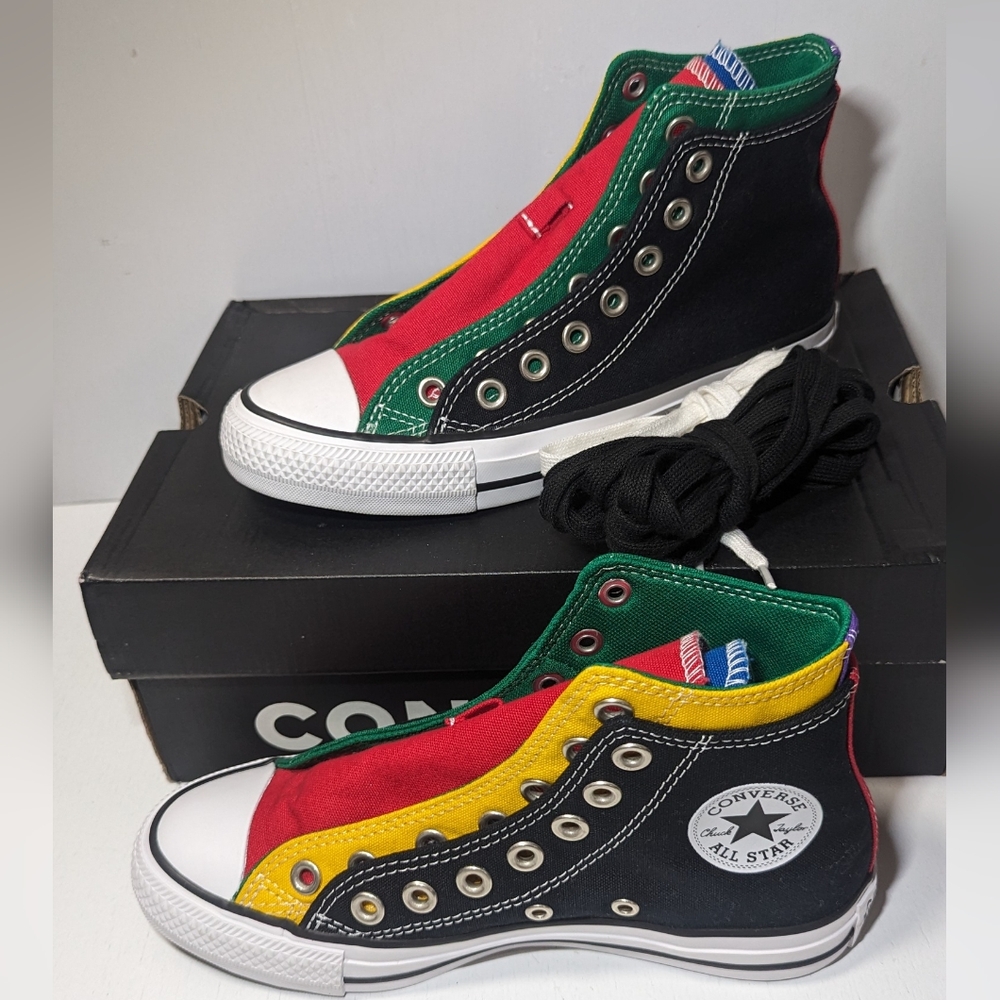 Converse Multicolor High-Top Sneakers